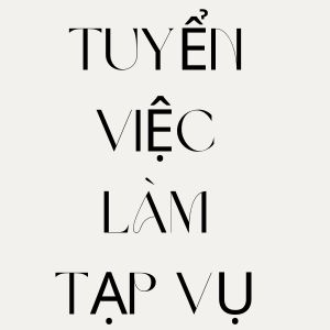 việc làm tạp vụ