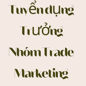 Trưởng Nhóm Trade Marketing